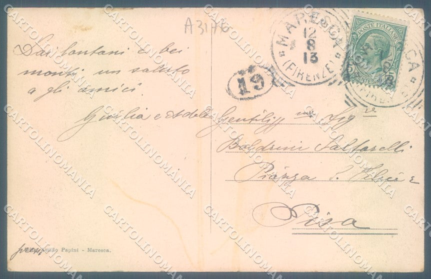 Pistoia San Marcello Pistoiese Maresca cartolina JK1161 – retro