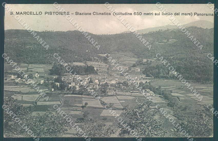 Pistoia San Marcello Pistoiese cartolina JK1163 – fronte