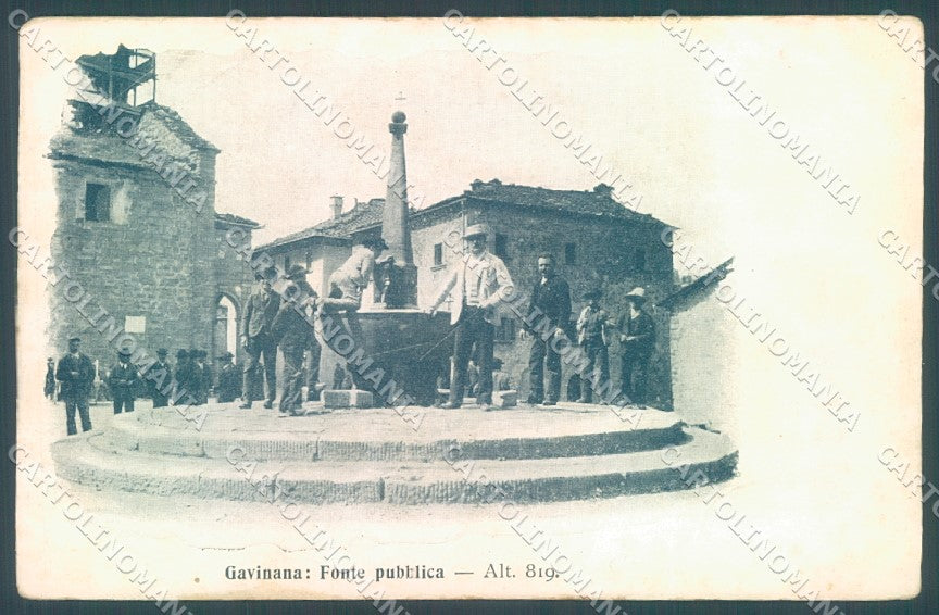 Pistoia San Marcello Pistoiese Gavinana Fontana cartolina JK1165 – fronte