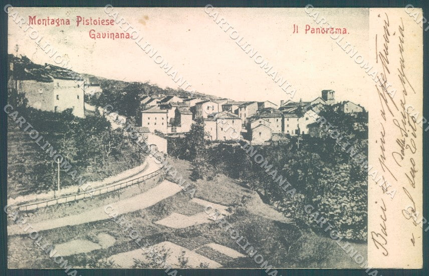 Pistoia San Marcello Pistoiese Gavinana cartolina JK1167 – fronte
