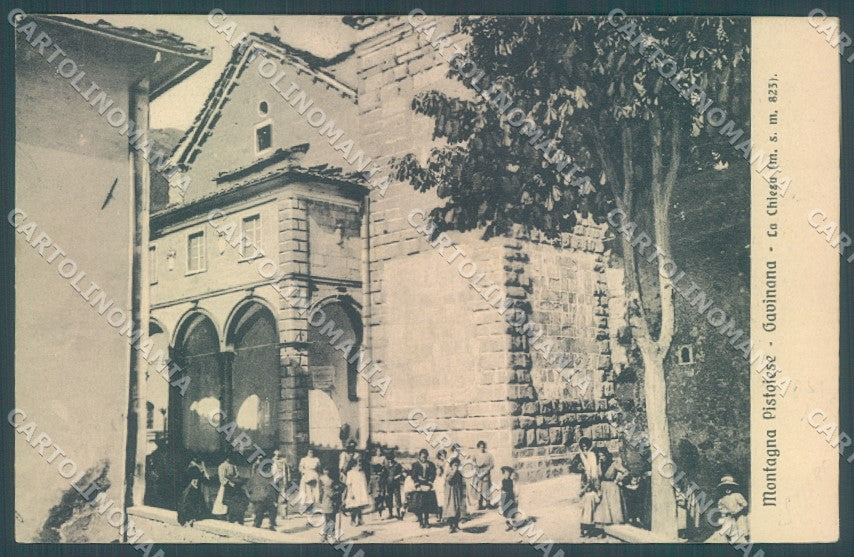 Pistoia San Marcello Pistoiese Gavinana Chiesa cartolina JK1171 – fronte