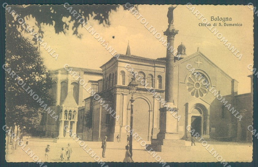 Bologna Città Chiesa San Domenico cartolina JK1173 – fronte