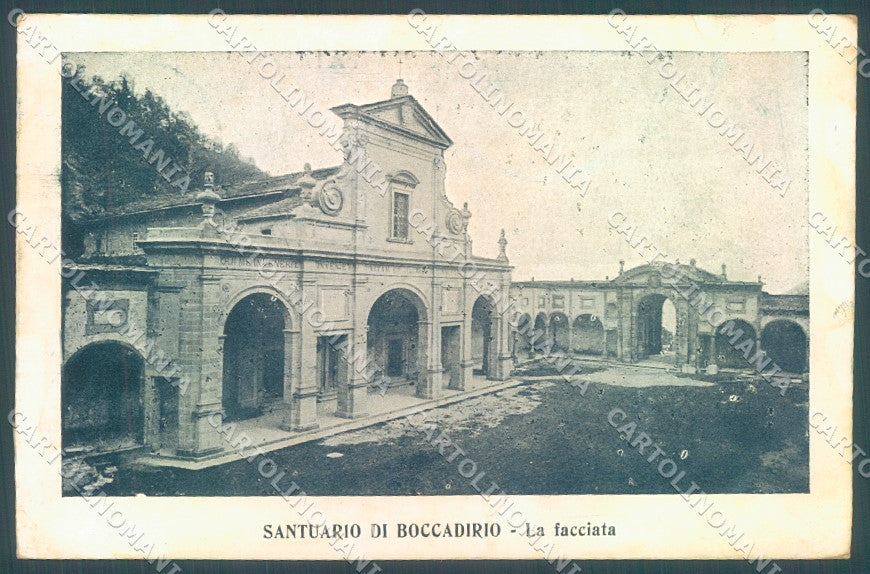 Bologna Baragazza Santuario Boccadirio PIEGHINE cartolina JK1174 – fronte