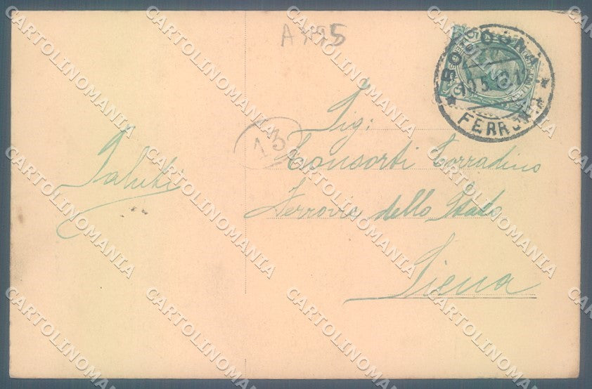 Bologna Città Monumento VIII Agosto 1848 cartolina JK1175 – retro