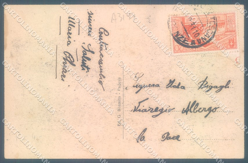 Bologna Baragazza Santuario Boccadirio cartolina JK1179 – retro