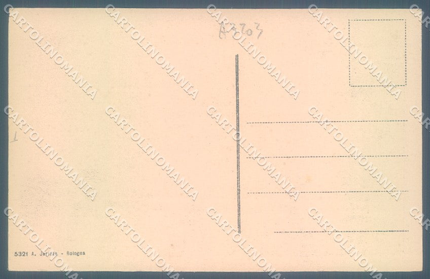 Bologna Città Chiesa dei Servi Portici cartolina JK1181 – retro