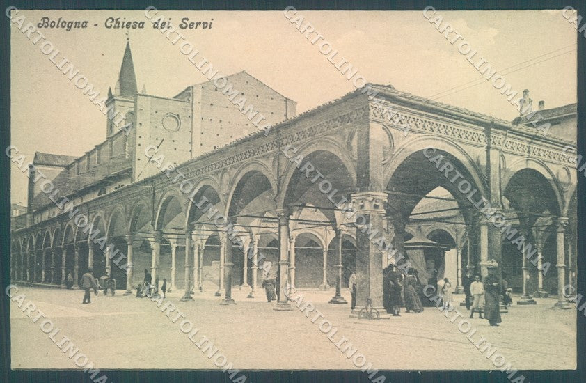 Bologna Città Chiesa dei Servi cartolina JK1197 – fronte