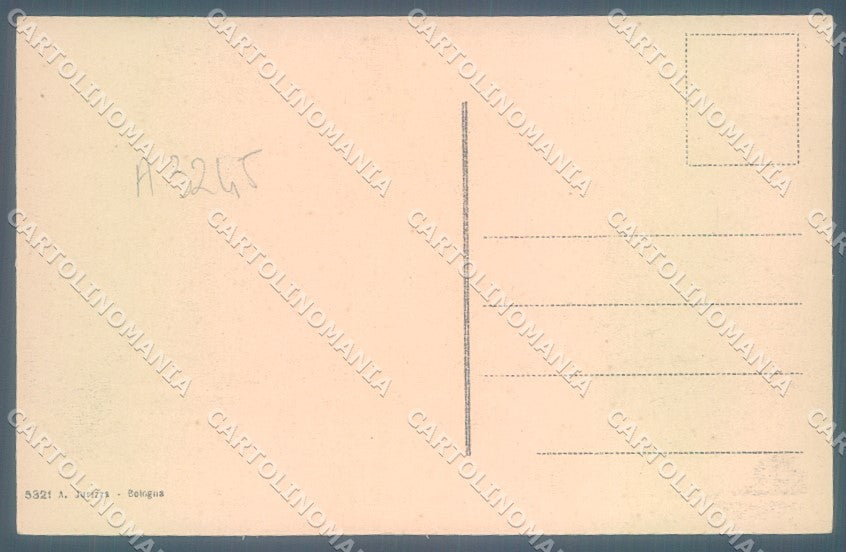 Bologna Città Chiesa dei Servi cartolina JK1197 – retro
