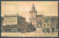 Bologna Città Piazza Vittorio Emanuele Tram PIEGA cartolina JK1198 – fronte