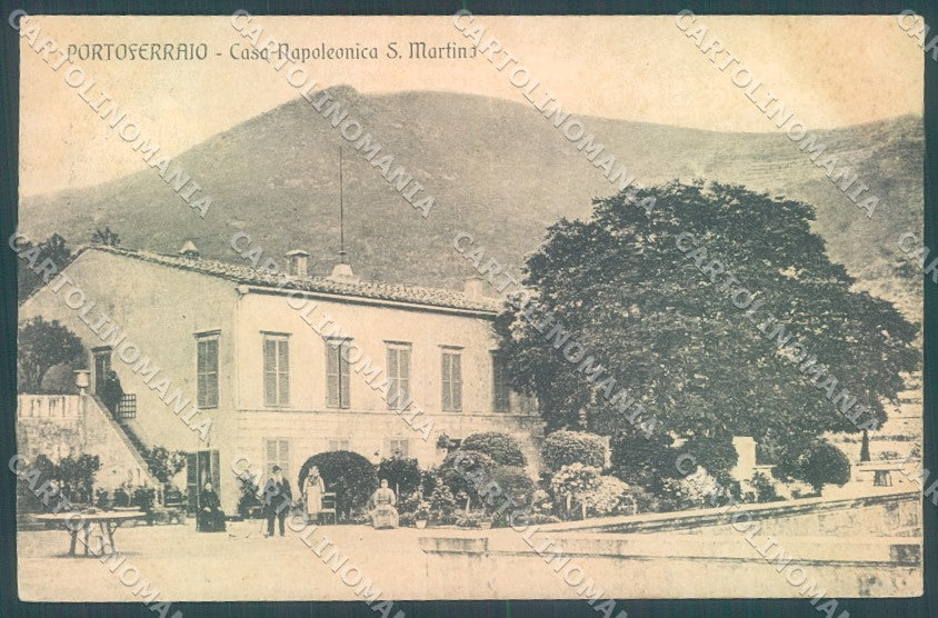 Livorno Elba Portoferraio S. Martino Villa Napoleonica cartolina JK1205 – fronte