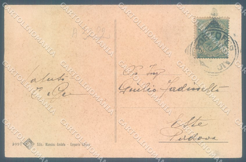 Livorno Elba Portoferraio S. Martino Villa Napoleonica cartolina JK1205 – retro