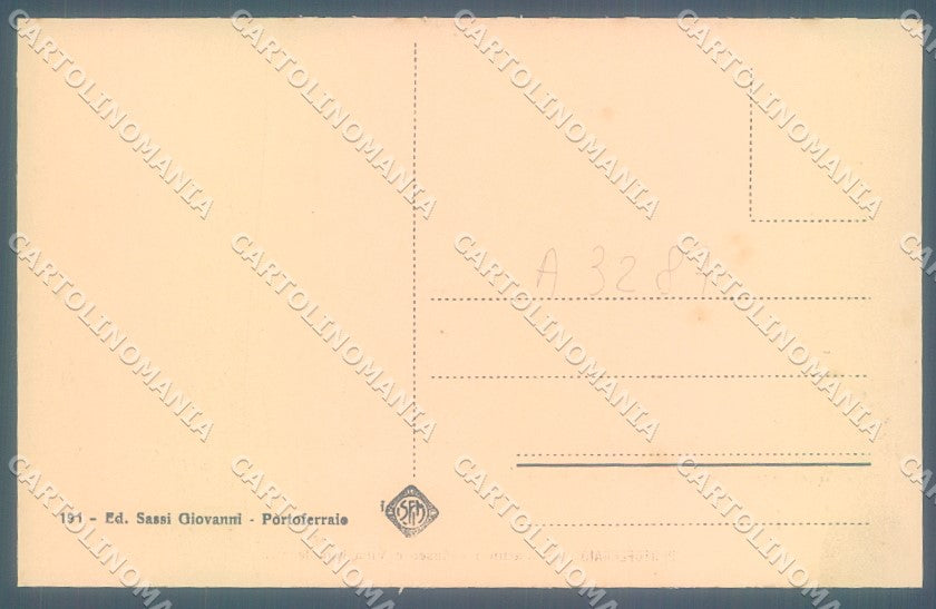 Livorno Elba Portoferraio Museo Villa Napoleonica cartolina JK1207 – retro