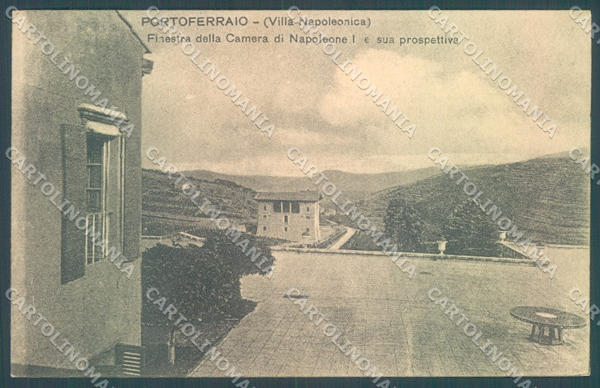 Livorno Elba Portoferraio Villa Napoleonica cartolina JK1208 – fronte