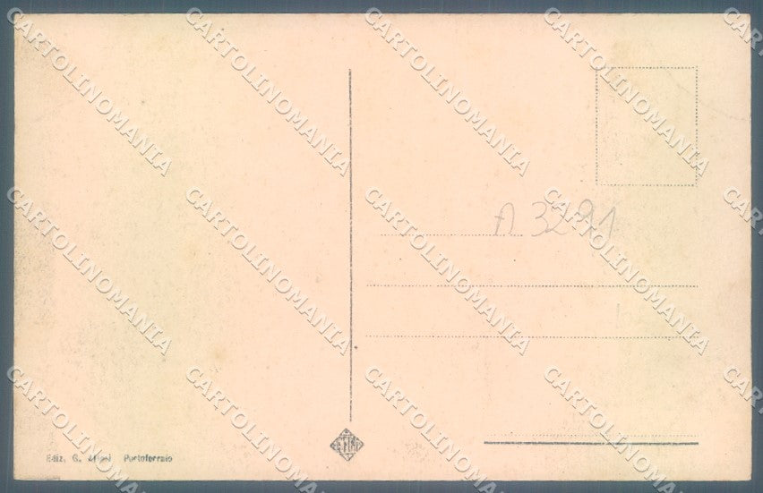 Livorno Elba Portoferraio Villa Napoleonica cartolina JK1209 – retro