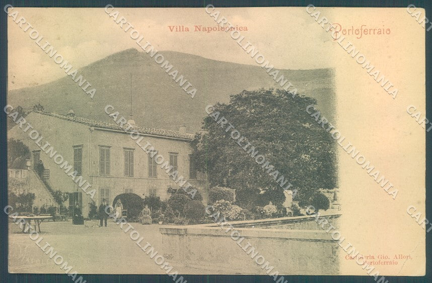 Livorno Elba Portoferraio Villa Napoleonica cartolina JK1210 – fronte