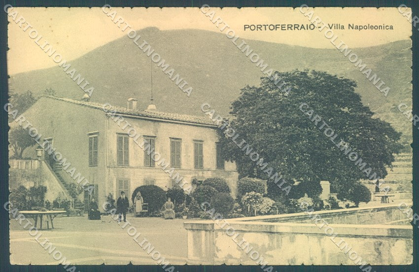 Livorno Elba Portoferraio S. Martino Villa Napoleonica cartolina JK1212 – fronte