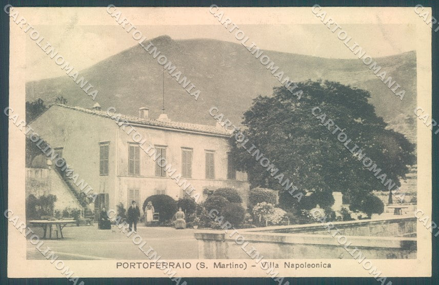 Livorno Elba Portoferraio S. Martino Villa Napoleonica cartolina JK1213 – fronte