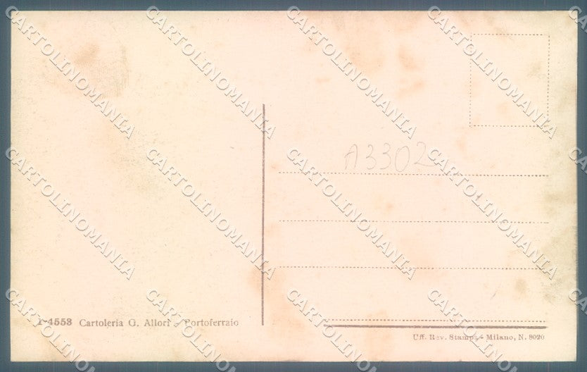 Livorno Elba Portoferraio Palazzina Napoleonica cartolina JK1215 – retro
