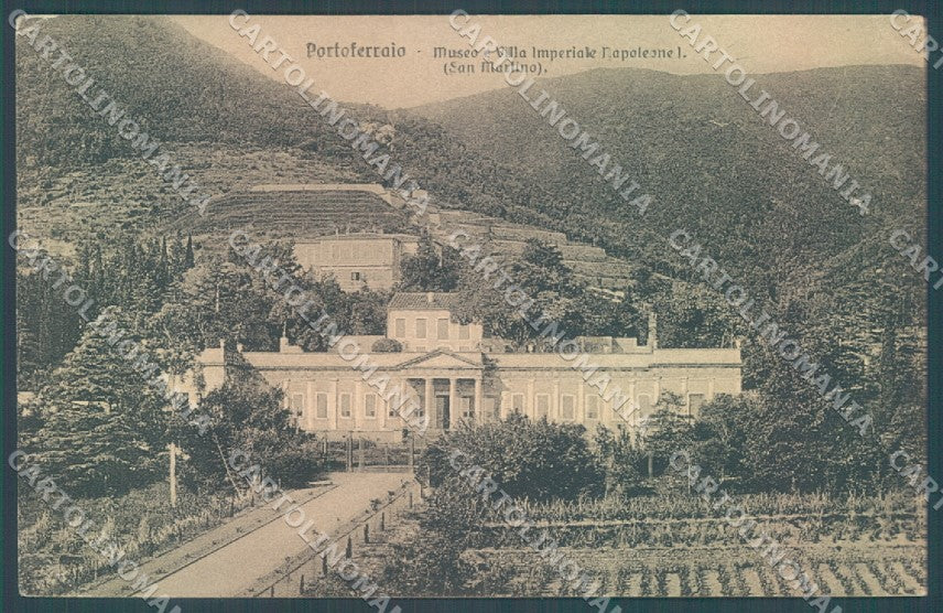 Livorno Elba Portoferraio S. Martino Villa Napoleonica cartolina JK1216 – fronte