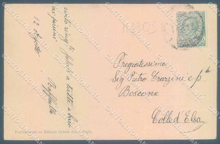 Livorno Elba Portoferraio S. Martino Villa Napoleonica cartolina JK1216 – retro