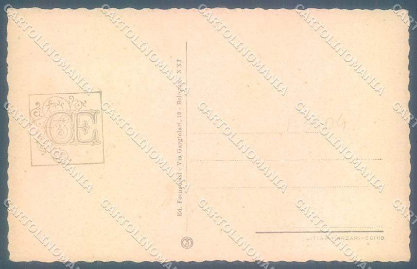 Bologna Città Piazza Malpighi Chiesa cartolina JK1217 – retro