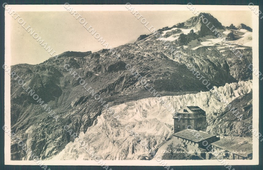 Svizzera Swiss Canton Uri Furka Foto cartolina JK1221 – fronte