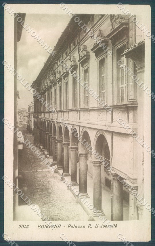 Bologna Città Palazzo Università Foto cartolina JK1223 – fronte