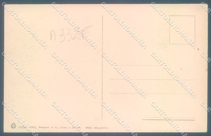 Bologna Imola Rocca di Dozza Brunner 15751 cartolina JK1228 – retro