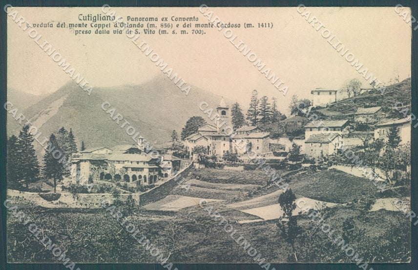 Pistoia Cutigliano Chiesa Ex Convento Monte Cappel d'Orlando cartolina JK1238 – fronte