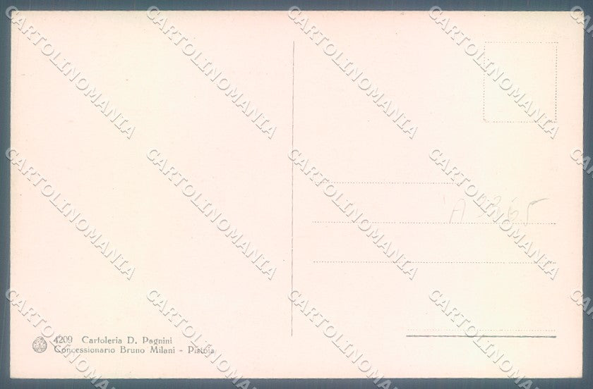 Pistoia Città Duomo Campanile Brunner 4209 cartolina JK1243 – retro