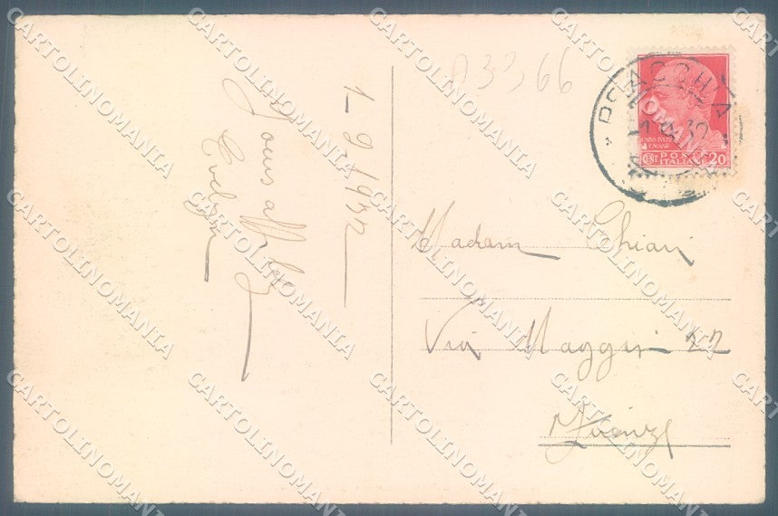 Pistoia Pracchia Hotel Fiornovelli cartolina JK1244 – retro