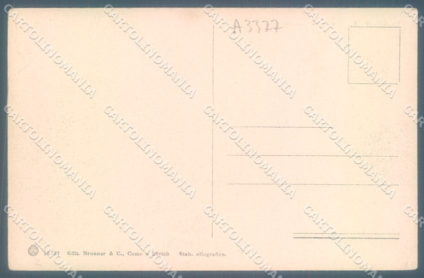 Pistoia Valdinievole Cozzile Castello Brunner 15731 cartolina JK1247 – retro