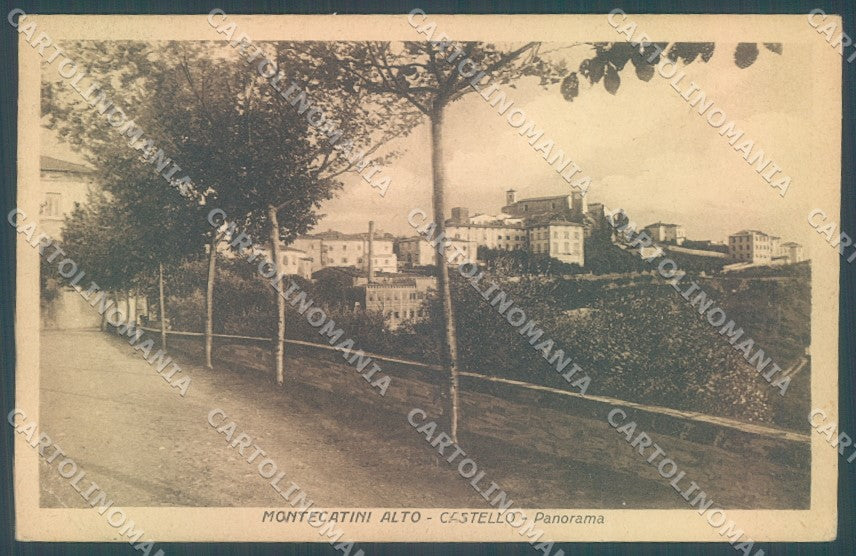 Pistoia Montecatini Castello cartolina JK1252 – fronte