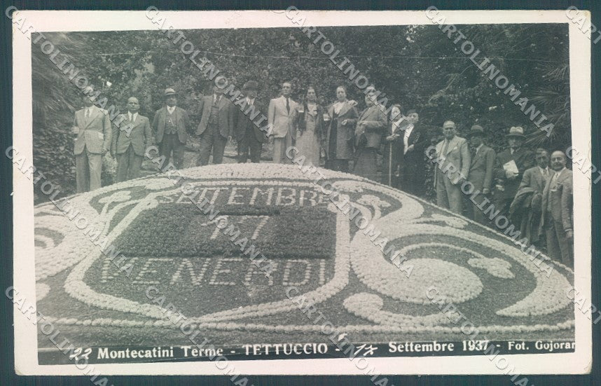 Pistoia Montecatini Tettuccio Foto cartolina JK1255 – fronte