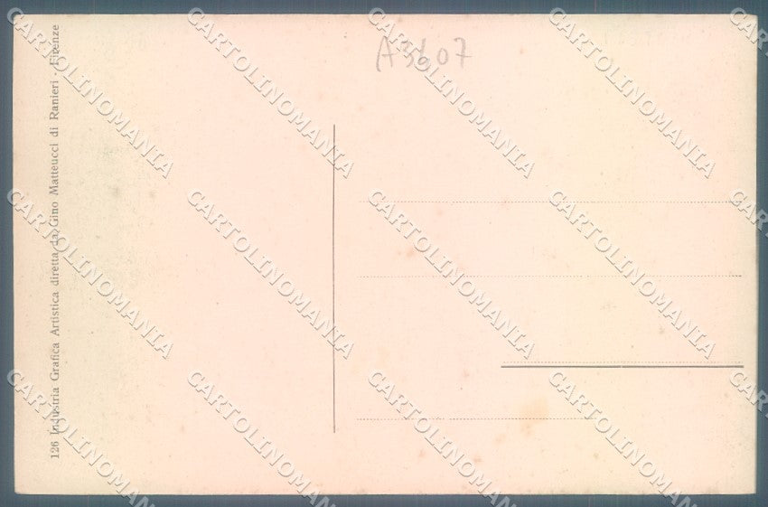 Pistoia Collodi Villa Garzoni cartolina JK1260 – retro