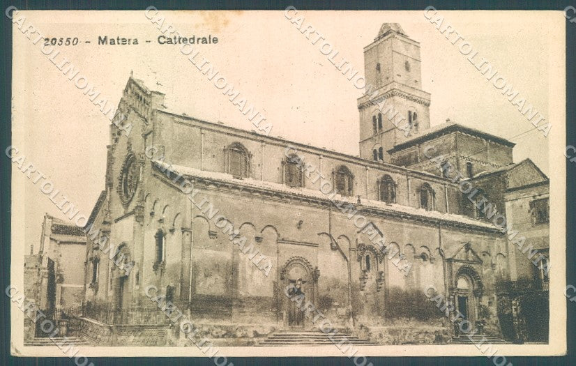 Matera Città Cattedrale cartolina JK1267 – fronte