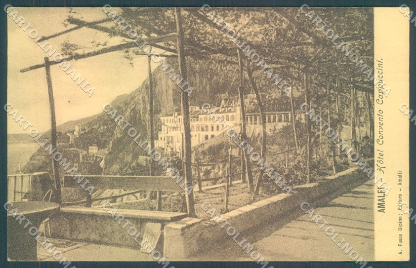 Salerno Amalfi Hotel Convento Cappuccini cartolina JK1268 – fronte