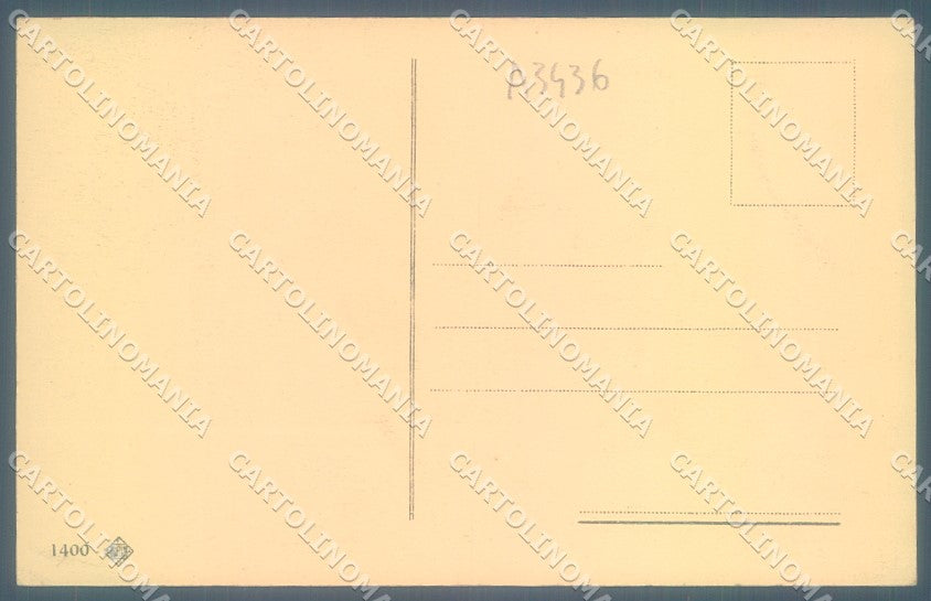 Salerno Amalfi Hotel Convento Cappuccini cartolina JK1268 – retro