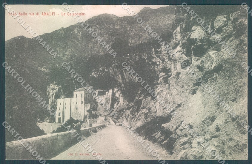 Salerno Amalfi Catacombe cartolina JK1269 – fronte