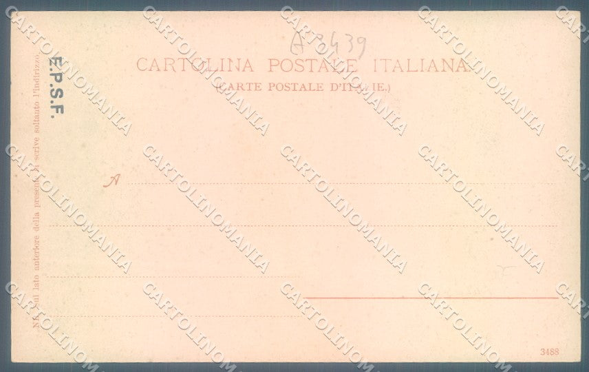 Salerno Pesto Porta Entrata Monumenti cartolina JK1271 – retro