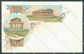 Salerno Pesto Tempio Nettuno Tempio Cerere Richter cartolina JK1272 – fronte