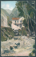 Salerno Amalfi Vallata dei Molini PIEGA ANGOLO cartolina JK1274 – fronte
