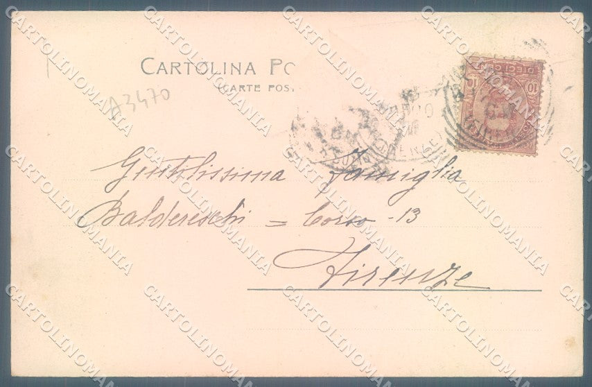 Pistoia Città cartolina JK1279 – retro