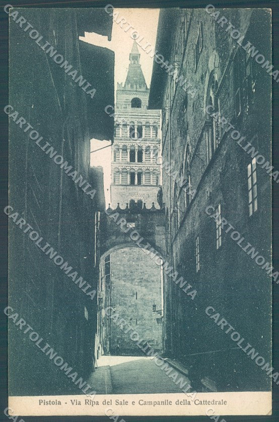 Pistoia Città Campanile Cattedrale cartolina JK1282 – fronte
