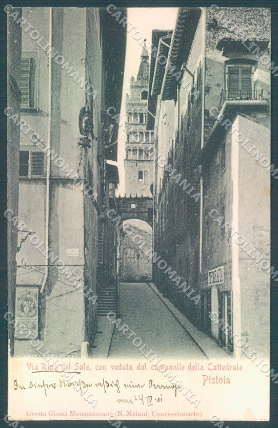 Pistoia Città Campanile Cattedrale cartolina JK1290 – fronte