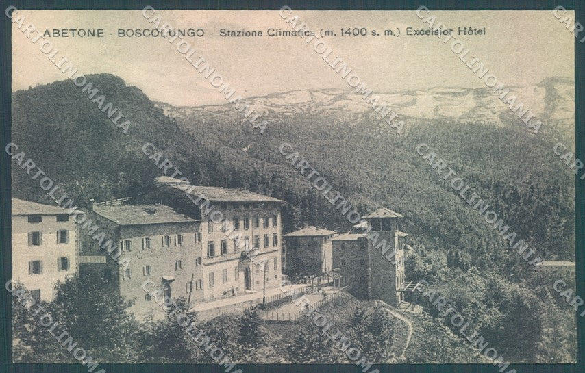 Pistoia Boscolungo Abetone Excelsior Hotel cartolina JK1294 – fronte