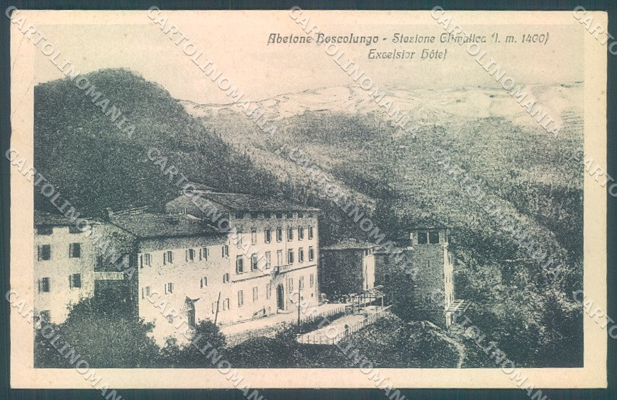 Pistoia Boscolungo Abetone Excelsior Hotel cartolina JK1295 – fronte