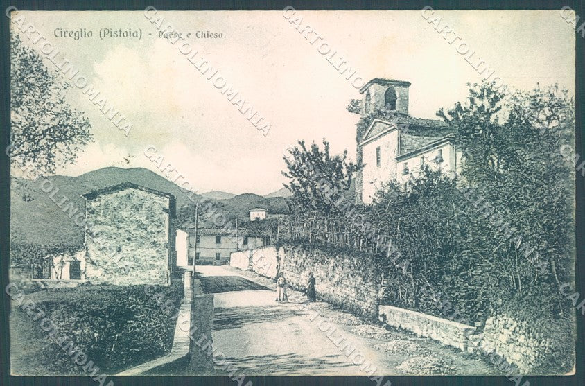 Pistoia Cireglio Chiesa cartolina JK1300 – fronte