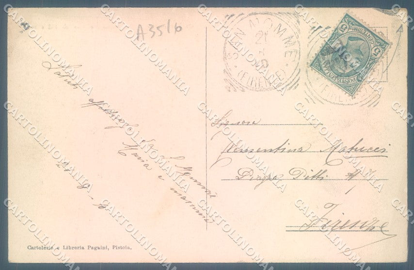 Pistoia San Mommè Montagna Pistoiese cartolina JK1301 – retro