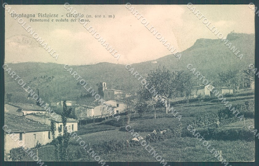 Pistoia Cireglio cartolina JK1308 – fronte